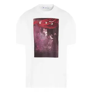 Футболка printing solid color short sleeve white Off-White, белый