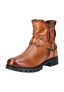 Ботильоны из кожи наппа Camel active, коньячный