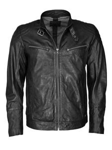 Кожаная куртка Mustang 3102126, черный