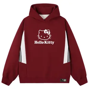 Hello Kitty Hello Kitty SS25 свитшот Unisex Sanrio, красно-белый