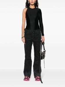 Расклешенные джинсы Balenciaga, серый