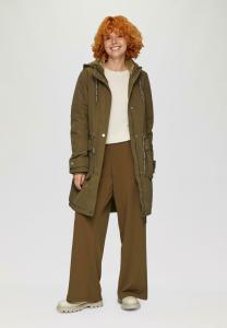 Парка MIT KAPUZE QS, темно-зеленый