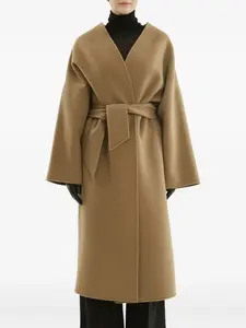 Пальто-халат с поясом La Collection, коричневый