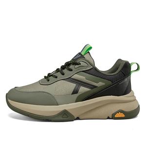 YEARCON Дышащие низкие повседневные кроссовки мужские зеленые, цвет Green