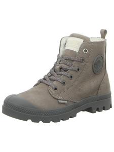 Ботильоны на шнуровке серого цвета Palladium