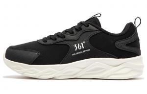 361° Женские кроссовки Blade Cushioning Low Top Sprint для бега в цвете Obsidian Black/Feather White, цвет Obsidian Black/Feather White