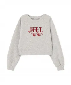 Толстовка с логотипом Cherry Jill By Jill Stuart, цвет Gray