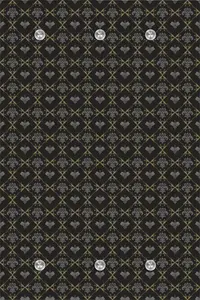 Вешалка Queence "Узор" 80х120х5 см, коричневый