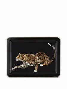 Поднос с принтом Dolce & Gabbana, черный