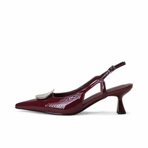 SHOEMAKER QUEEN Женские туфли на высоком каблуке бордовые, цвет Burgundy
