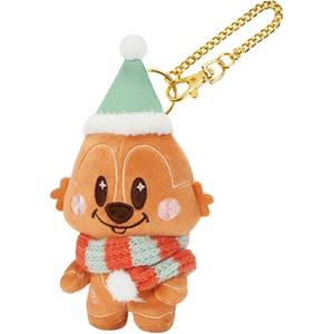 Плюшевый брелок-кукла Чип из коллекции "Пряничный человечек" 2024 года, высота 13 см Disney, chip key ring