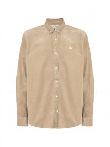 Carhartt WIP Рубашка на пуговицах 'Madison' в цвете Sand, Regular fit