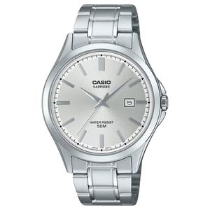 CASIO G-Shock коллекция кварцевый механизм ремешок из нержавеющей стали мужские часы серебристый циферблат