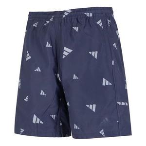 Шорты adidas M Prsve Board S Logo Full Print Athleisure Casual Sports Woven Shorts Blue HD0069