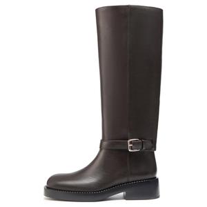 Staccato Черные лесные высокие сапоги женские винтаж кофе, цвет Vintage Coffee