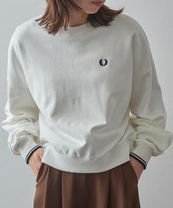 FRED PERRY/TIPPED SWEATSHIRT/FRED PERRY CREW NECK SWEATSHIRT G1148