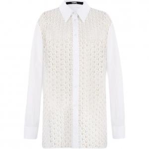 KARL LAGERFELD / Karl Lagerfeld Jeans Рубашка KARL LAGERFELD женская белая