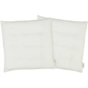 Подушка для сиденья TOM TAILOR HOME «Dove», однотонная, стеганая подушка для сиденья TOM TAILOR DOVE, 2 шт, цвет champagner + unifarben
