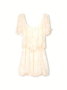 Платье Bershka, цвет Chamois