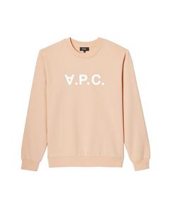 Свитшот Standard Grand Logo A.P.C., оранжевый