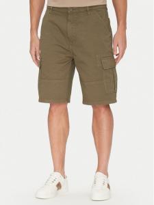 Шорты из ткани обычного кроя M5GD45 WGCV1 Guess Jeans, хаки