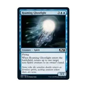 CCG Бродячий призрачный свет (С), MTG - Core Set 2021