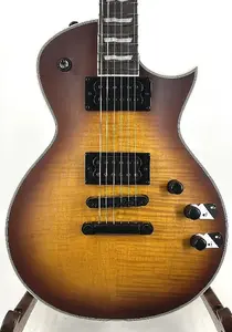 ESP Ltd EC1000T с топом Flamed, сатиновый Tobacco Sunburst, серийный номер: W21091320