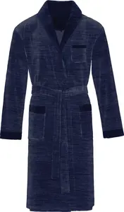 Халат Vossen "Альберто" (1 шт.) с экстравагантным трехцветным дизайном, синий