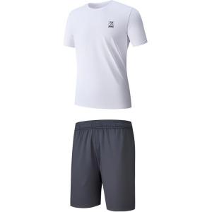 361° Повседневный спортивный костюм мужской Raw White/Gravel Gray