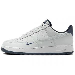 Кроссовки Air Force 1 Low '07 LV8 Photon Dust Obsidian Nike, White Dark Blue