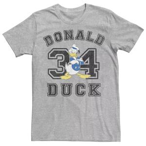 Мужская футболка Donald Duck Varsity Text #34 с портретом Disney