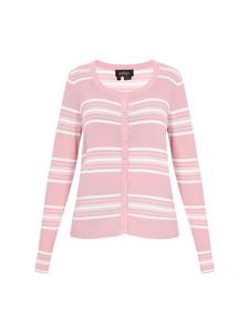 Usha BLACK LABEL Женский кардиган светло-розового цвета (слоновая кость)