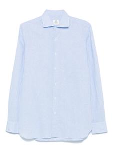 Рубашка на пуговицах Borrelli, синий