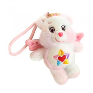 Сердечко медвежонок плюшевый кулон высота 15см FANNIKEER