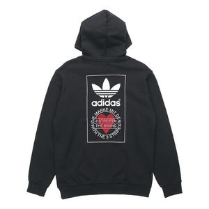 Толстовка adidas originals Valentine's Day Series Back Printing Logo Black, черный