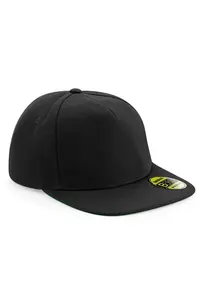 Оригинальная кепка Snapback с плоским козырьком Beechfield, черный
