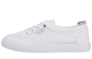 Кеды, скейтборд обувь женская низкая Daphne, цвет White Gray