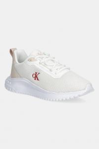 Кроссовки EVA Runner L-Up Mix Mesh Logo CK Calvin Klein Jeans, белый