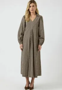 Платье макси maxikleid carlina Yas, Chocolate Brown