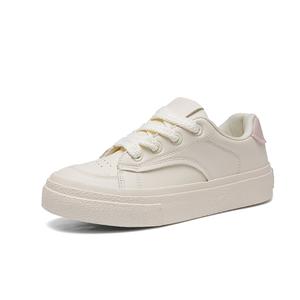 FUERSEN Женские противоскользящие износостойкие низкие скейтерские кеды Silver, цвет Silver