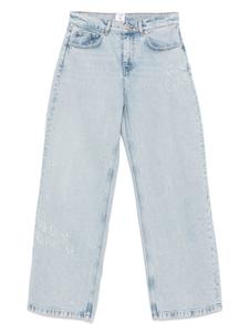 Джинсы с граффити Casablanca, синий