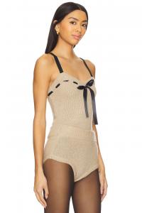 Трикотажная майка solana For Love & Lemons, коричневый