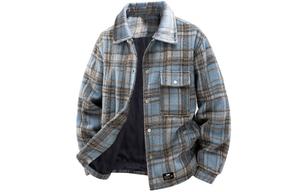 Куртка Unisex Lapel Thickened ZIAREL, синий