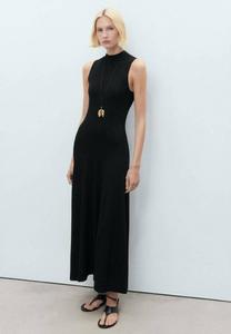 Платье-джемпер FLARED - Maxi dress Mango, черный