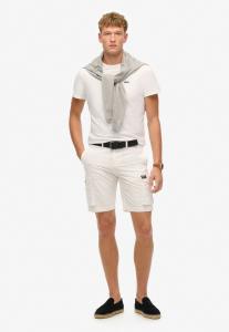 Superdry & Co Широкие карго-шорты в белом цвете