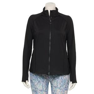 Адаптивная ультрарастяжимая куртка Plus size Tek Gear, Mineral Black