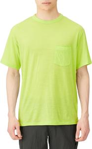 Футболка с коротким рукавом Icebreaker, унисекс, размер U 150 SS, с карманом, свободного кроя, для путешествий, унисекс, для взрослых