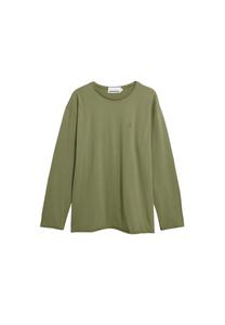 ARMEDANGELS Лонгслив в зеленом цвете