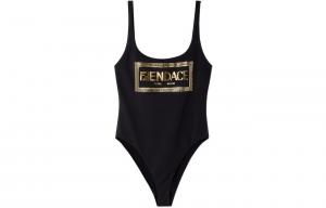 VERSACE Купальник One piece SS22 Women's Black