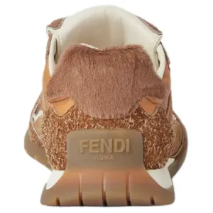 Кроссовки Wave Pulse FENDI, коричневый